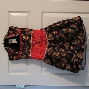 Geisha costum for little girl.